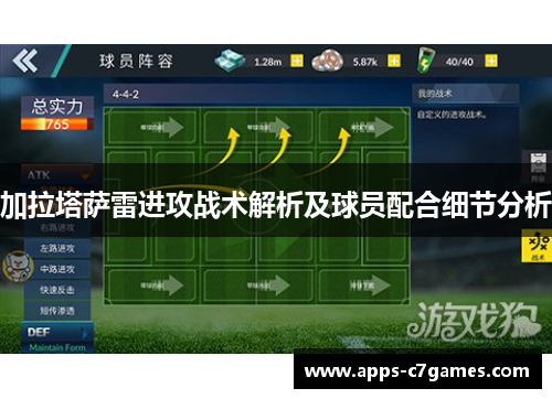 加拉塔萨雷进攻战术解析及球员配合细节分析